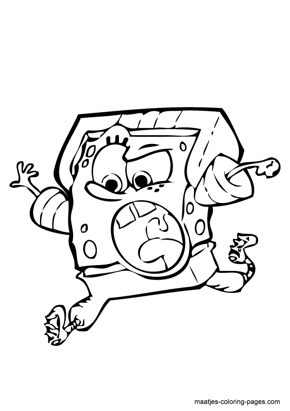 Sponge Bob kolorowanki